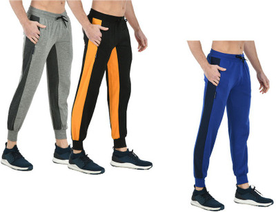 Indistar Colorblock Men Multicolor Track Pants