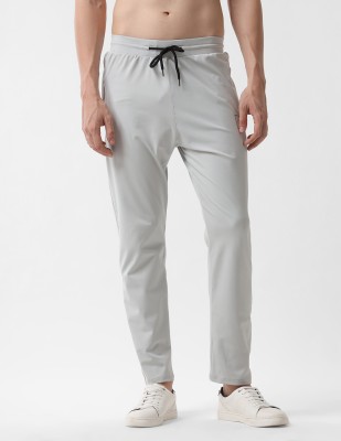 ABCD Solid Men Grey Track Pants