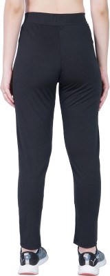 CREATARO YOUR LIFE Solid Women Black Track Pants