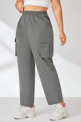 PP TRENDS Solid Women Grey Track Pants