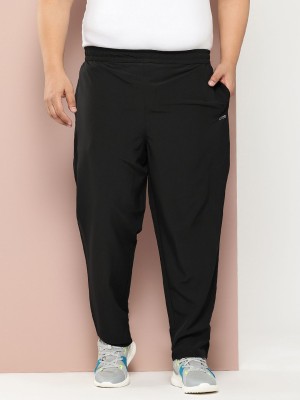 Sztori Solid Men Black Track Pants