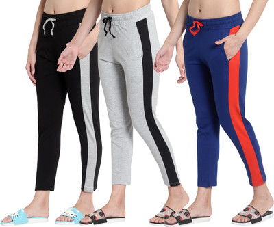 Ayvina Self Design Women Multicolor Track Pants