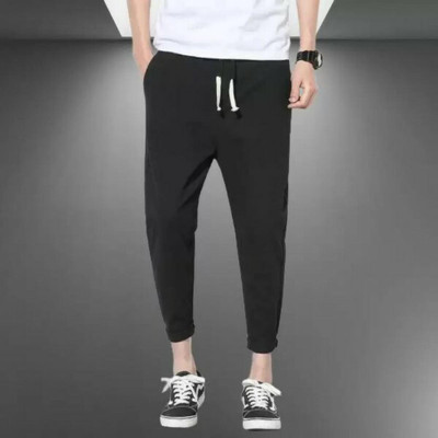 maya fashion Solid Men Black Track Pants