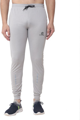 EnStore Solid, Printed Men Grey Track Pants