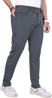 AARAV FASHION Solid Men Grey Track Pants
