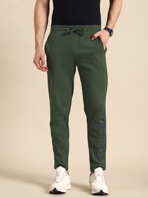 United Colors of Benetton Solid Men Dark Green Track Pants