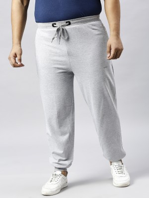 XMEX Solid Men White Track Pants