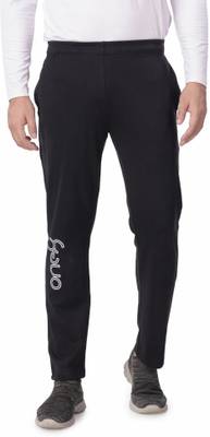 One8 By Virat Kohli Solid Men Black Track Pants