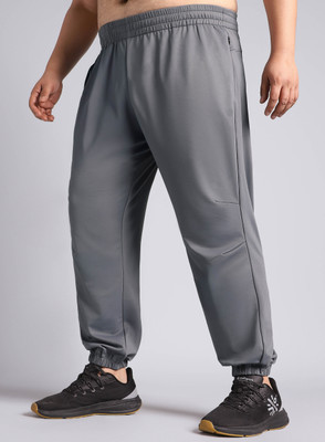 Cult Self Design Men Grey Track Pants