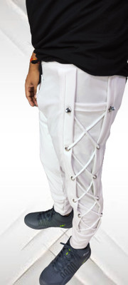 markview Solid Men White Track Pants