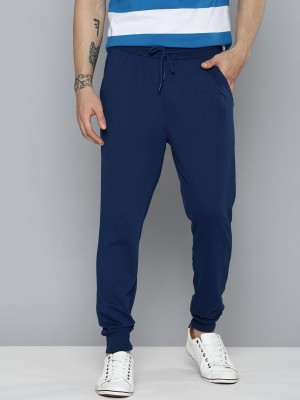 HARVARD Solid Men Blue Track Pants