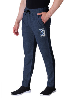 Peach Blossom Printed Men Multicolor Track Pants