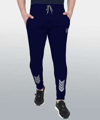 DONBALLER Printed Men Blue Track Pants