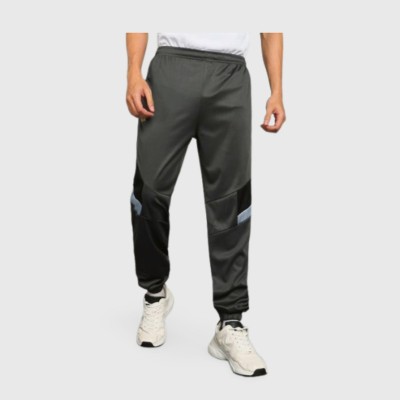 Qalm Brothers Solid Men Grey Track Pants