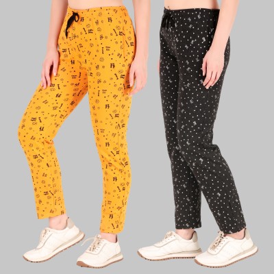 Kavya Retail Printed Women Multicolor Track Pants