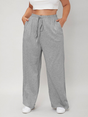 Daphne Maurier Loose Fit Women Grey Trousers