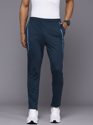HRX by Hrithik Roshan Solid Men Blue Track Pants