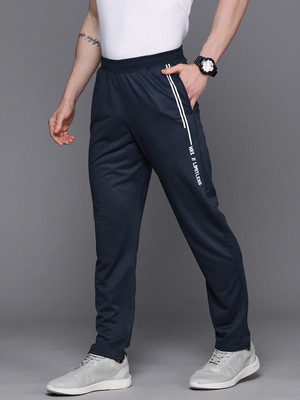 HRX by Hrithik Roshan Printed Men Blue Track Pants