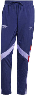 ADIDAS Colorblock Men Blue Track Pants