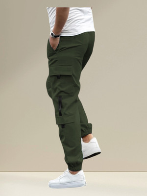 THE SARTHI FASHION WORLD Solid Men Multicolor Track Pants