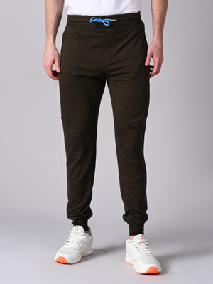 KILLER Solid Men Olive Track Pants