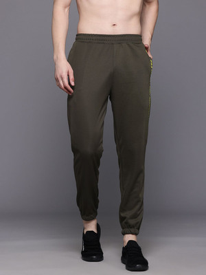 HRX by Hrithik Roshan Solid Men Green Track Pants