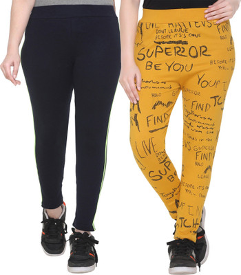 Weboasis Solid Women Multicolor Track Pants