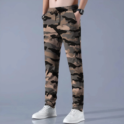 Symvi Printed Men Multicolor Track Pants
