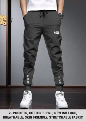 Conway Printed Men Grey Track Pants