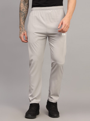 Frencho Solid Men Grey Track Pants