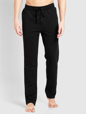 JOCKEY Solid Men Black Track Pants