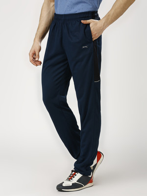 BLACK PANTHER Solid Men Blue Track Pants