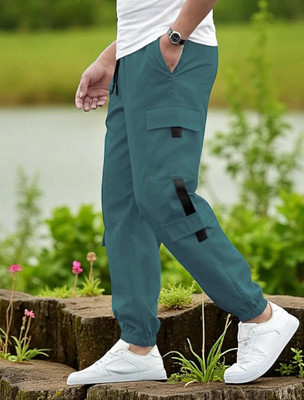 SB Trend Solid Men Grey Track Pants