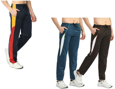 Indistar Colorblock Men Multicolor Track Pants