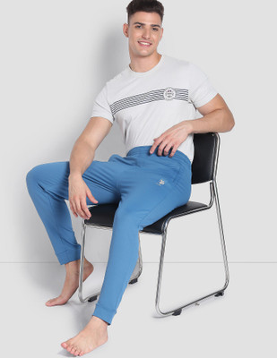 U.S. POLO ASSN. Solid Men Blue Track Pants