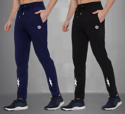 FLYZEN Self Design Men Multicolor Track Pants