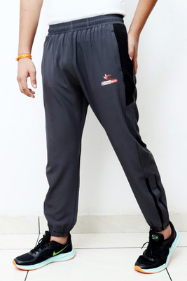 Convalexa Solid Men Grey Track Pants