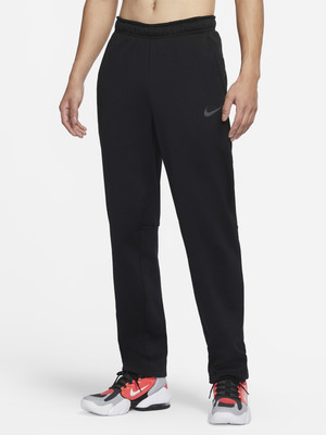 NIKE Solid Men Black Track Pants