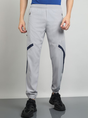 Moda Rapido Striped Men Grey Track Pants