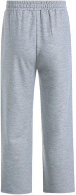 Daphne Maurier Solid Men Grey Track Pants