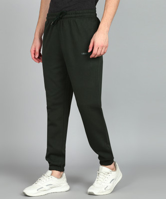 Alan Jones Solid Men Green Track Pants