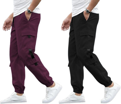 SUN BEAUTY FASHIONISTA HUB Solid Men Multicolor Track Pants