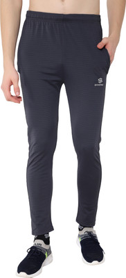 Good Step Self Design Men Grey Track Pants