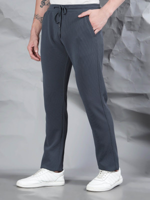bEEVEE Self Design Men Grey Track Pants