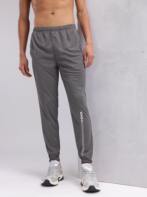 HRX by Hrithik Roshan Checkered Men Grey Track Pants