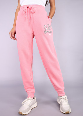 GAP Graphic Print Women Pink Track Pants