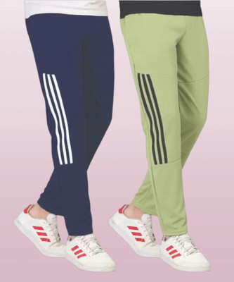HouseOfCommon Solid Men Multicolor Track Pants