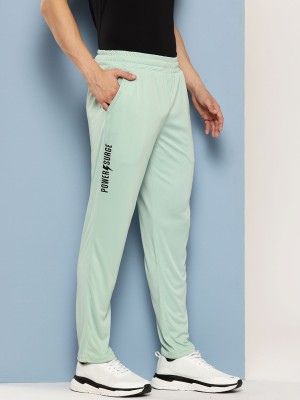 SLAZENGER Solid Men Green Track Pants