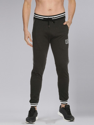 Force NXT Solid Men Grey Track Pants