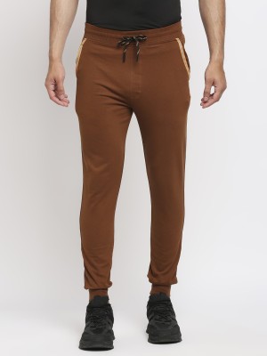 KILLER Solid Men Brown Track Pants